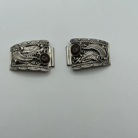 Silver and Brown Native American-western Watch tips - Picture 2 of 7